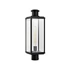 Satco 60-8513 Luca 100W Sand Black Outdoor Wall Lantern
