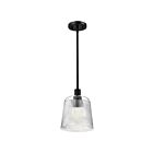 Satco 60-8606 Grayson 100W Matte Black Pendant