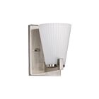 Satco 60-8731 Royale 1-Light 100W Brushed Nickel Vanity Light