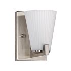 Satco 60-8731 Royale 1-Light 100W Brushed Nickel Vanity Light