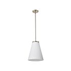 Satco 60-8738 Royale 1-Light 100W Brushed Nickel Pendant