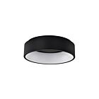 Satco 62-1452R1 20W Black LED Flush Mount