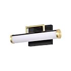 Satco 62-1537 Matte Black Vanity Light