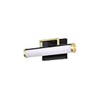 Satco 62-1537 Matte Black Vanity Light
