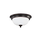 Satco 62-1558 19W Mahogany Bronze Flush Mount