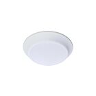 Satco 62-1800R1 11W White Disk Light with Integrated LED