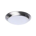 Satco 62-1802R1 10.4W Brushed Nickel LED Disk Light