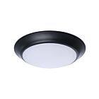 Satco 62-1804R1 9.5W Black LED Disk Light
