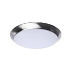 Satco 62-1812R1 12W Brushed Nickel LED Disk Light