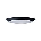 Satco 62-1814 17W Black LED Disk Light