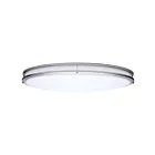 Satco 62-1881 50W 32" Nickel Brushed LED Flush Mount