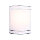 Satco 62-1885 10W Brushed Nickel LED Wall Sconce