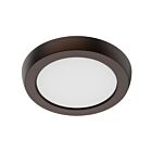 Satco 62-1902 8W Bronze LED Flush Mount CCT Selectable