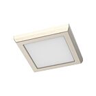 Satco 62-1907 8W Brushed Nickel LED Flush Mount CCT Selectable