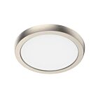 Satco 62-1913 10W Brushed Nickel LED Flush Mount CCT Selectable