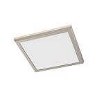 Satco 62-1927 11W Brushed Nickel LED Flush Mount CCT Selectable