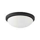 Satco 62-1942 Matte Black 18W LED Flush Mount
