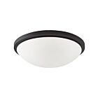 Satco 62-1944 Matte Black 25W LED Flush Mount