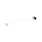 Satco 62-1972 50W 4' Black LED Strip Light