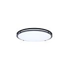Satco 62-1978 39W 24" Black LED Flush Mount