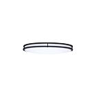 Satco 62-1981 50W 32" Black LED Flush Mount