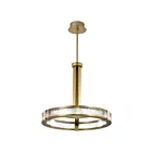 Satco 62-2013 Darrow 40W Vintage Brass Pendant