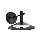 Satco 62-2074 Corrine 18W Matte Black LED Wall Sconce