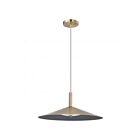 Satco 62-2093 Corrine 25W Burnished Brass Pendant