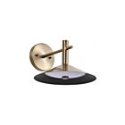 Satco 62-2094 Corrine 18W Burnished Brass LED Wall Sconce