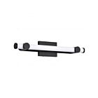 Satco 62-2202 Bowman 26W Matte Black Vanity Light