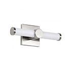 Satco 62-2211 Bowman 13W Brushed Nickel Vanity Light