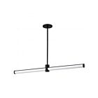 Satco 62-2271 Bowman 39W Matte Black Pendant