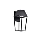 Satco 62-2312 Colt 10W Matte Black LED Outdoor Wall Lantern