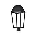 Satco 62-2313 Colt 10W Matte Black LED Outdoor Wall Lantern