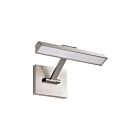 Satco 62-2321 Hazel 12W Brushed Nickel LED Wall Lamp