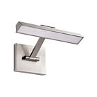 Satco 62-2321 Hazel 12W Brushed Nickel LED Wall Lamp