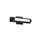 Satco 62-2380 Larissa 9W Black LED Vanity Light
