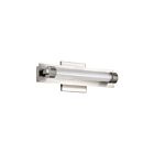 Satco 62-2381 Larissa 9W Brushed Nickel LED Vanity Light