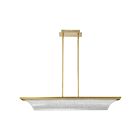 Satco 62-2411 Idris 26W Vintage Brass LED Pendant
