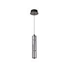 Satco 62-2451 Evander 14W Matte Black LED Pendant