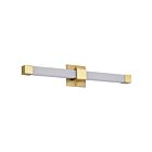 Satco 62-2631 Brightwyn 26W Brushed Brass LED Vanity Light