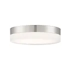 Satco 62-559 Brushed Nickel 25W LED Flush Mount