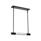 Satco 62-6003 Lacey 11.5W Matte Black Pendant