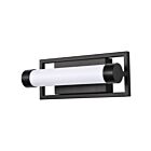 Satco Canal 62-666 Matte Black Vanity Light