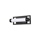 Satco 62-666 Canal Matte Black Vanity Light