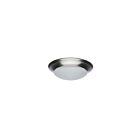 Satco 62-686 18W Brushed Nickel Flush Mount