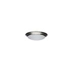 Satco 62-688 25W Brushed Nickel Flush Mount
