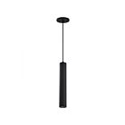Satco Century 62-816 Matte Black Pendant Light