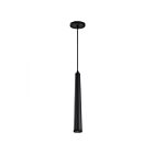 Satco 62-826 1-Light 12W Matte Black Pendant