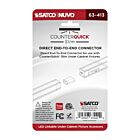 Satco 63-413 White Direct Connector (Pack of 2)
